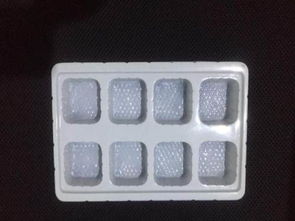 pvc吸塑包裝盒底托白色食品糕點月餅內托